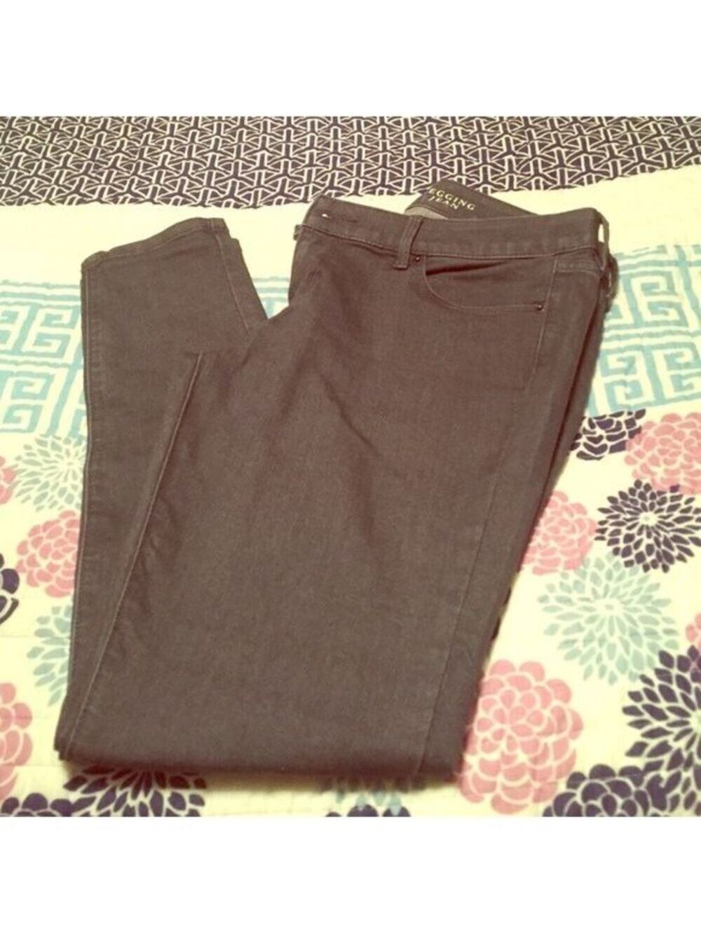 Grey legging jeans from The Limited